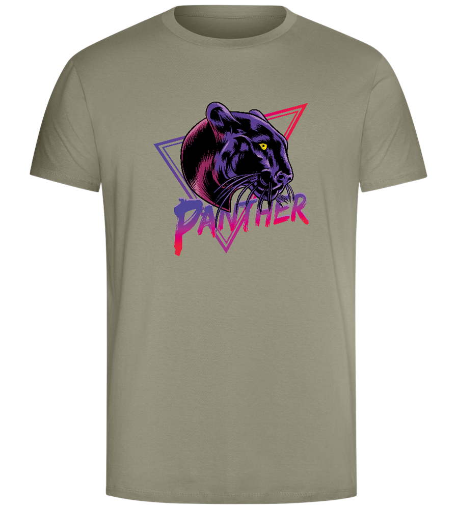 Panther 1 Design - Comfort Unisex T-Shirt_KHAKI_front