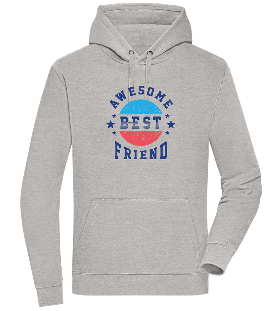 Awesome BFF Design - Premium unisex hoodie_ORION GREY II_front