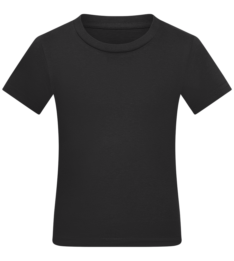 Design Poisson D'avril - Comfort kids fitted t-shirt_DEEP BLACK_front