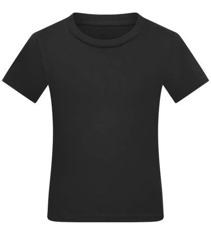 Design Poisson D'avril - Comfort kids fitted t-shirt_DEEP BLACK_front