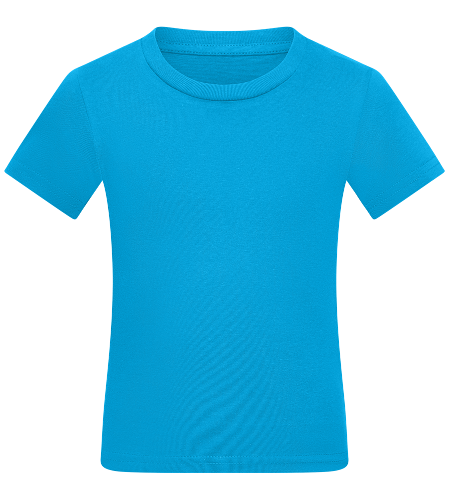 Design Poisson D'avril - Comfort kids fitted t-shirt_TURQUOISE_front