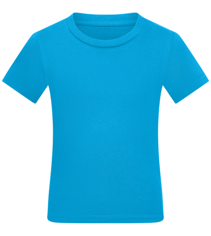 Design Poisson D'avril - Comfort kids fitted t-shirt_TURQUOISE_front