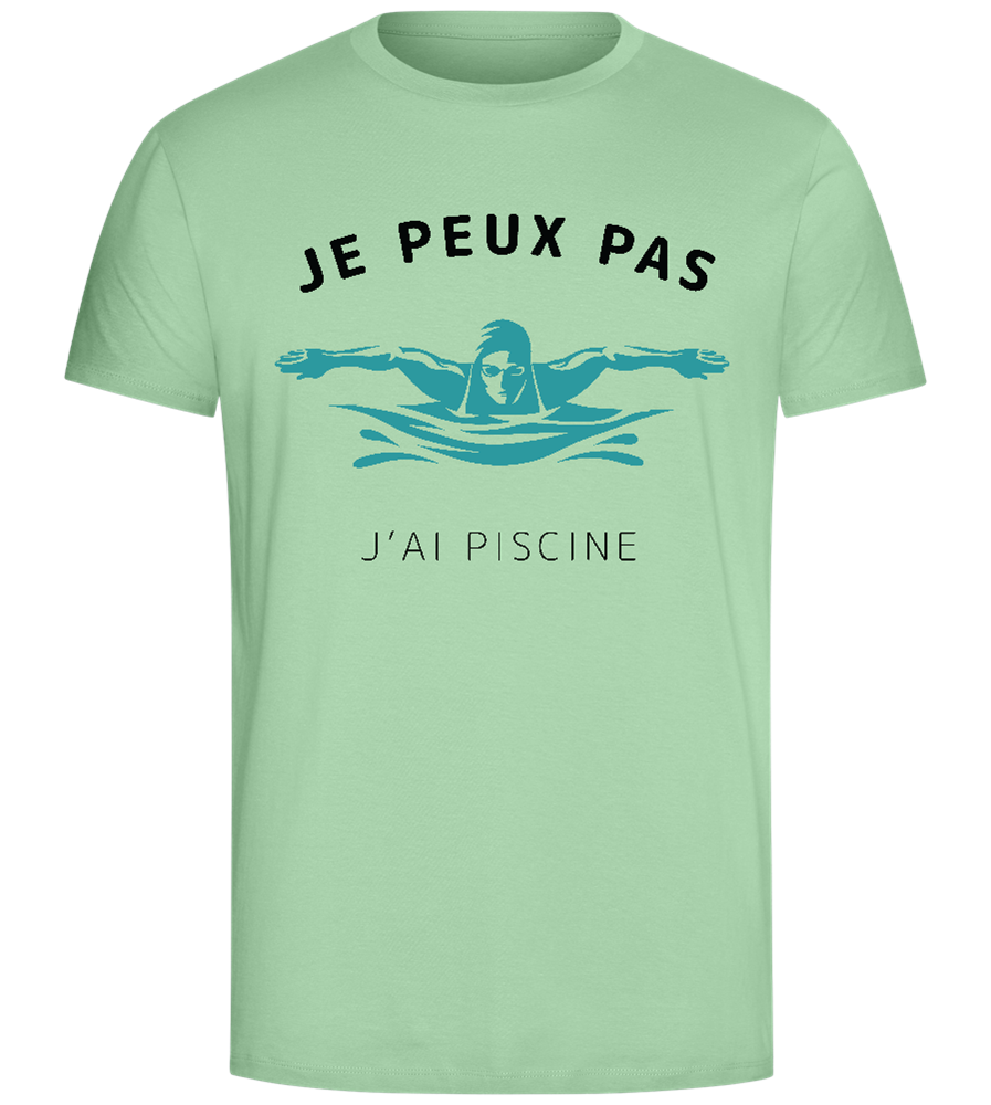 J’ai Piscine Design - Comfort Unisex T-Shirt_ICE GREEN_front