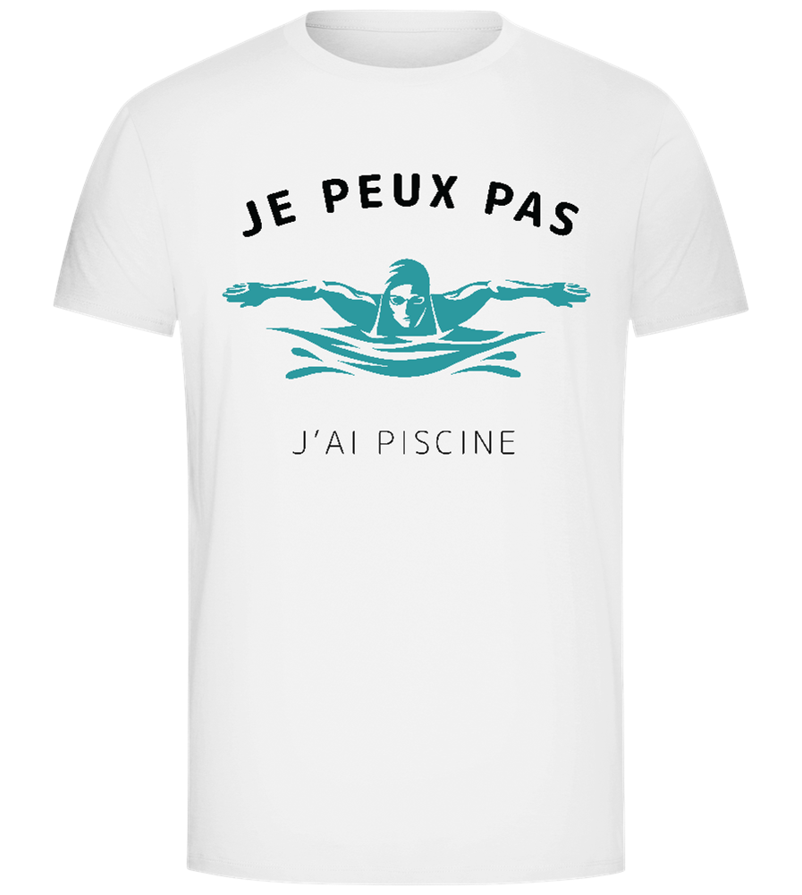 J’ai Piscine Design - Comfort Unisex T-Shirt_WHITE_front