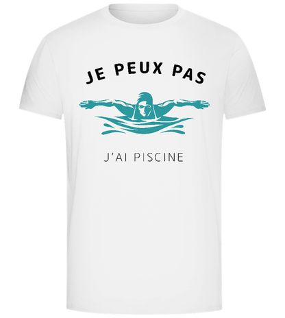 J’ai Piscine Design - Comfort Unisex T-Shirt_WHITE_front