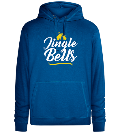 Christmas Jingle Bells Design - Premium unisex hoodie_ROYAL_front