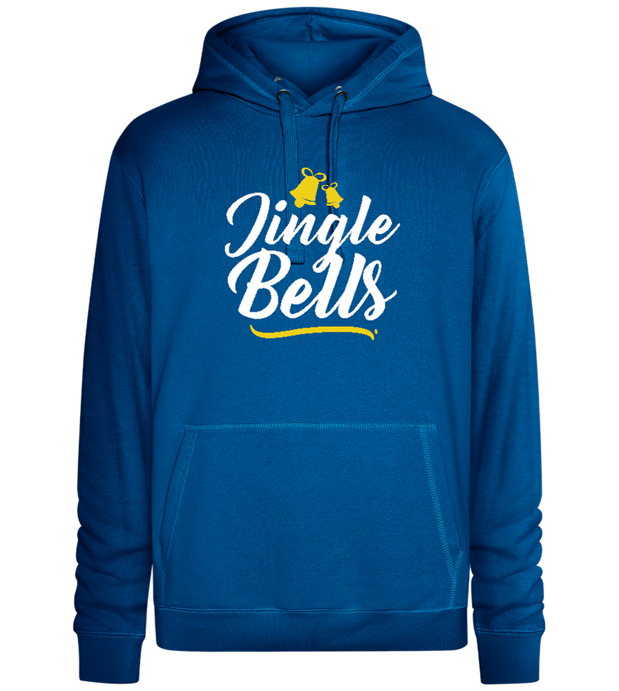 Christmas Jingle Bells Design - Premium unisex hoodie_ROYAL_front