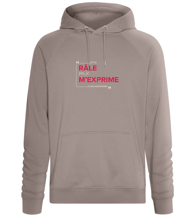 Express Yourself Design - Comfort unisex hoodie_CHARCOAL CHIN_front