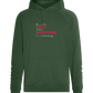 Express Yourself Design - Comfort unisex hoodie_GREEN BOTTLE_front