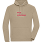 Express Yourself Design - Comfort unisex hoodie_KHAKI_front