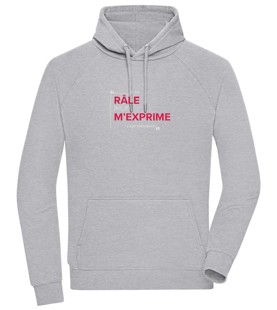 Express Yourself Design - Comfort unisex hoodie_ORION GREY II_front