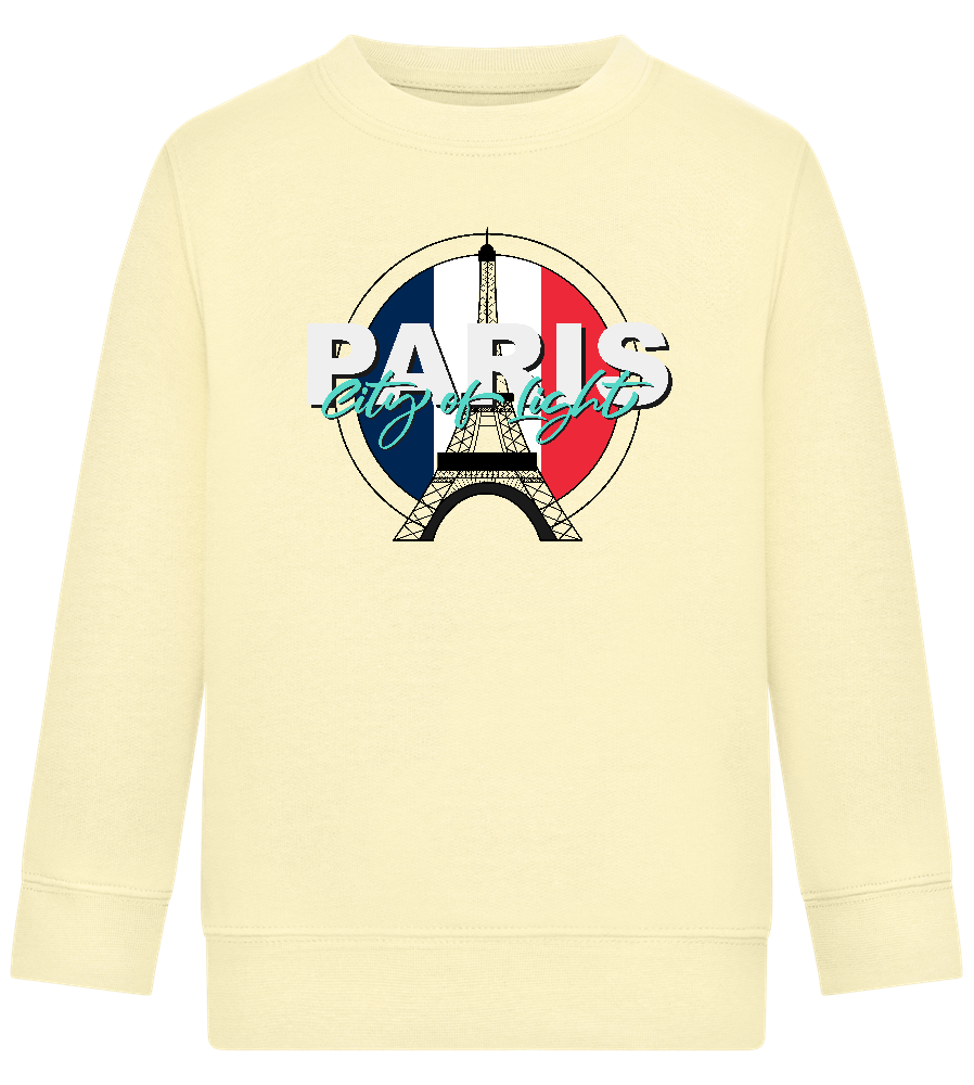 City of Light Design - Comfort Kids Sweater_AMARELO CLARO_front