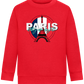 City of Light Design - Comfort Kids Sweater_BRIGHT RED_front