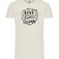 Love And Wine Design - Comfort Unisex T-Shirt_ECRU_front