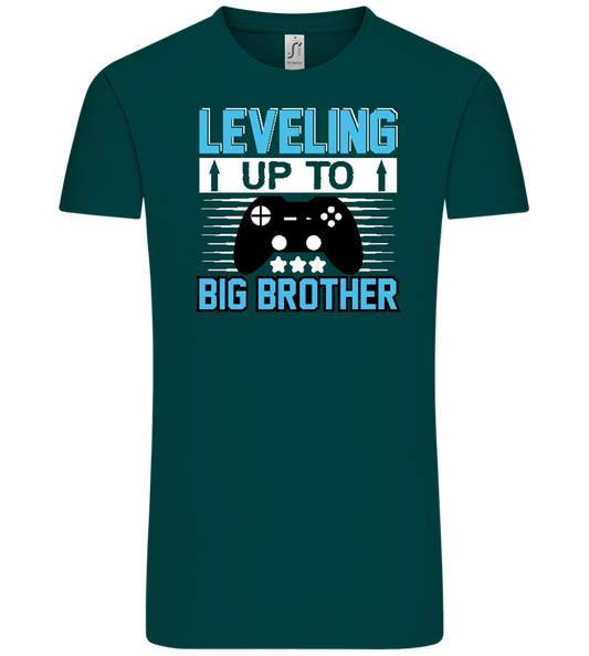 Leveling Up To Big Brother Design - Comfort Unisex T-Shirt_GREEN EMPIRE_front