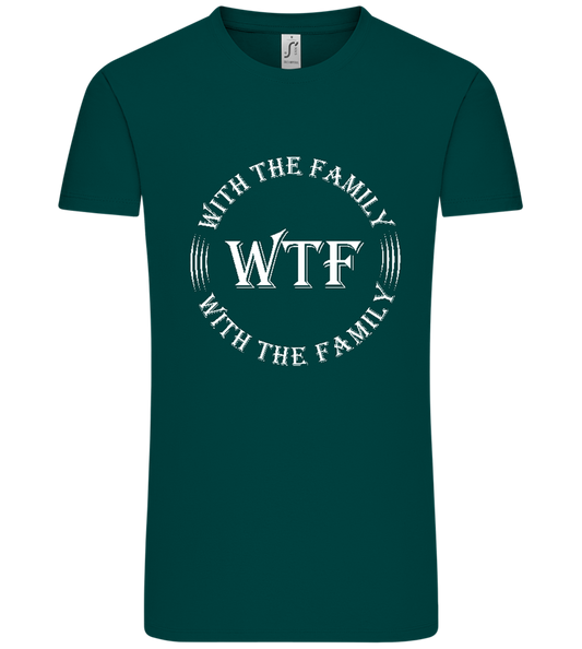 With The Family Design - Comfort Unisex T-Shirt_GREEN EMPIRE_front