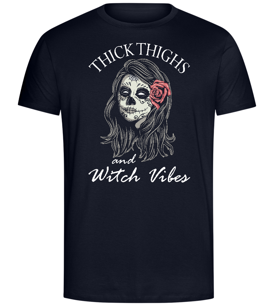 Witch Vibes Design - Comfort Unisex T-Shirt_FRENCH NAVY_front