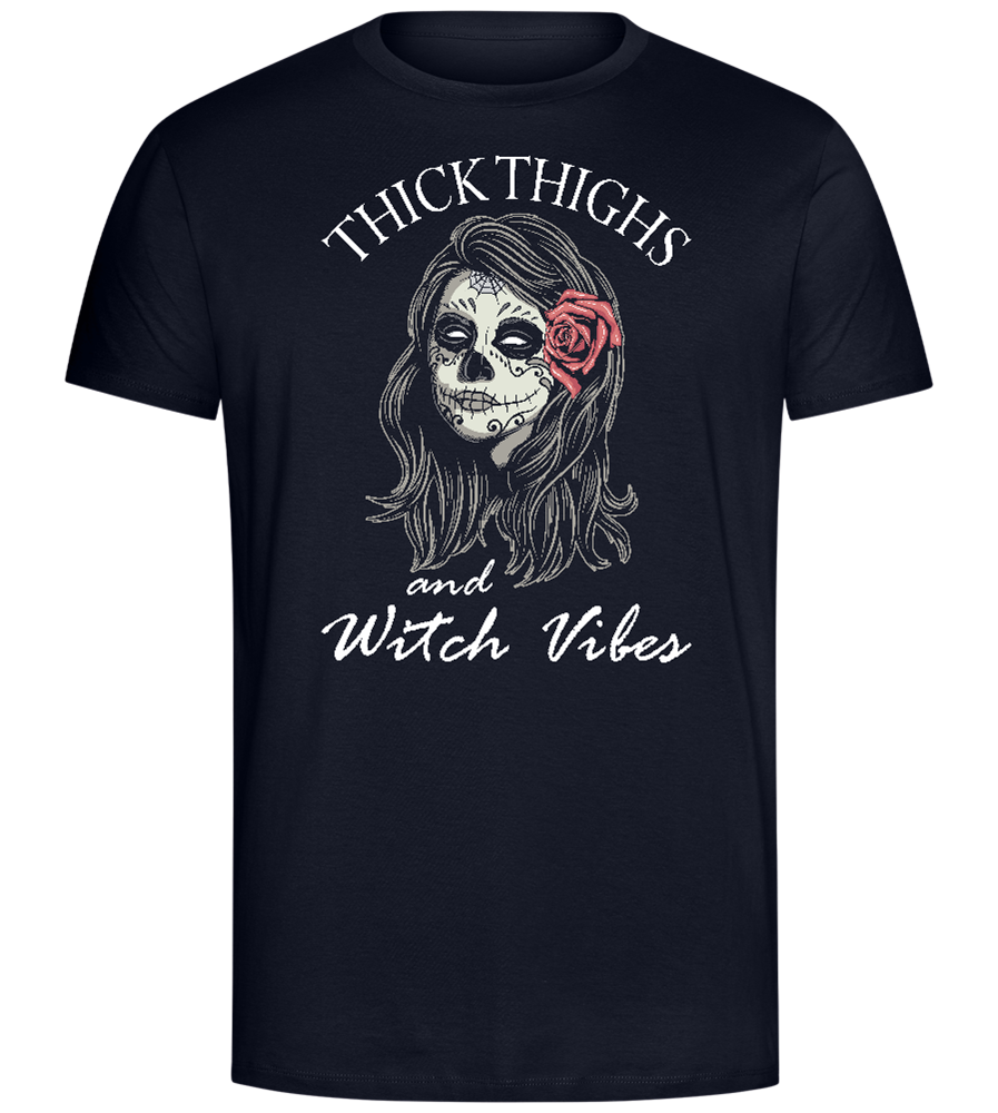 Witch Vibes Design - Comfort Unisex T-Shirt_FRENCH NAVY_front