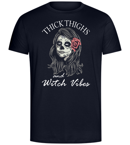 Witch Vibes Design - Comfort Unisex T-Shirt_FRENCH NAVY_front