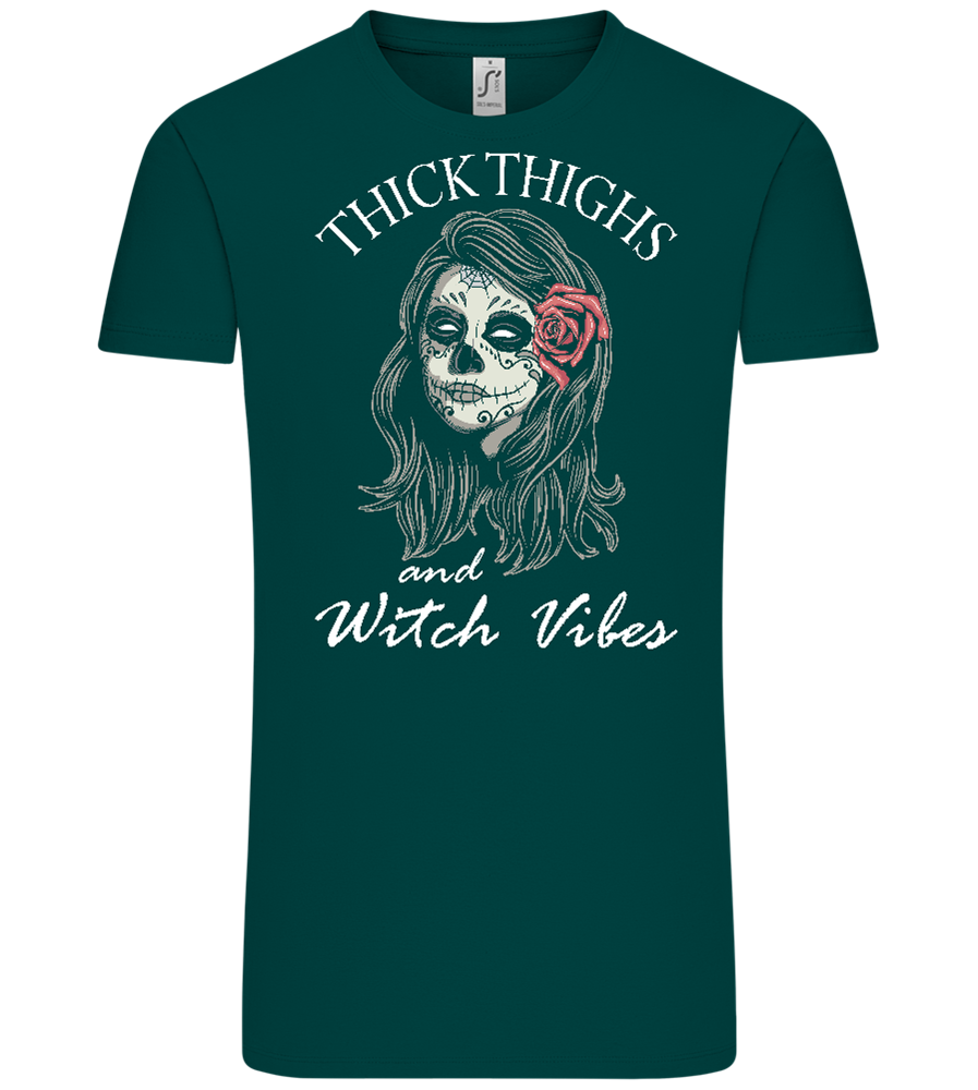 Witch Vibes Design - Comfort Unisex T-Shirt_GREEN EMPIRE_front