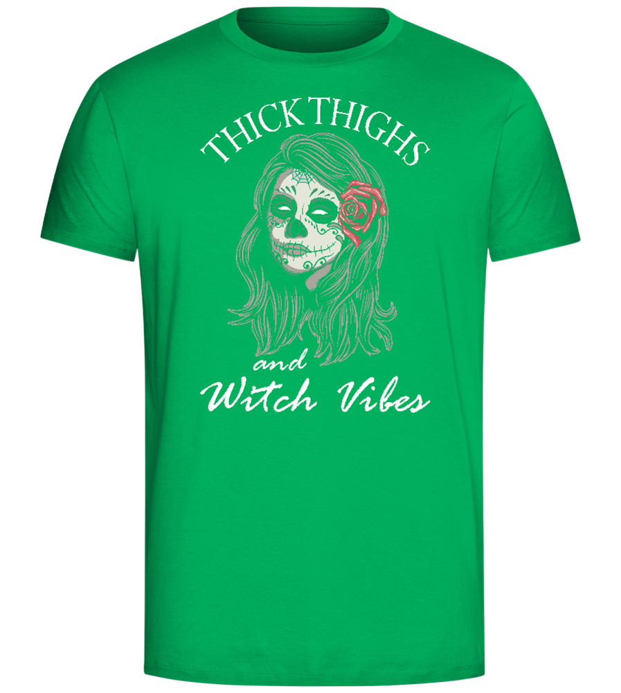 Witch Vibes Design - Comfort Unisex T-Shirt_SPRING GREEN_front