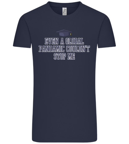 Cant Stop Me Design - Comfort Unisex T-Shirt_FRENCH NAVY_front