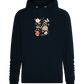 Autumn Vibes Design - Comfort unisex hoodie_BLACK_front