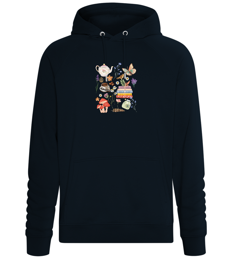 Autumn Vibes Design - Comfort unisex hoodie_BLACK_front