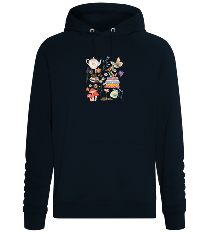 Autumn Vibes Design - Comfort unisex hoodie_BLACK_front