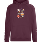 Autumn Vibes Design - Comfort unisex hoodie_BORDEAUX_front