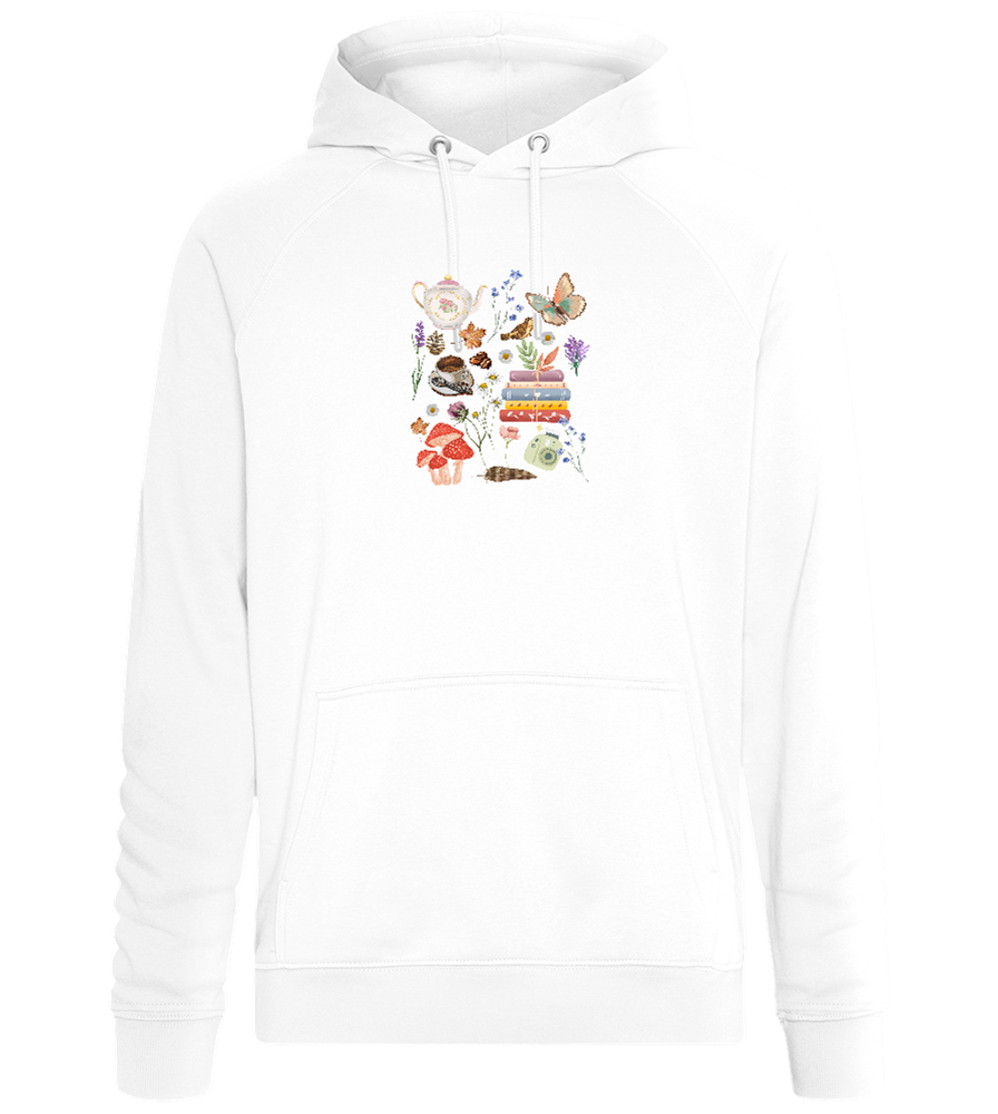 Autumn Vibes Design - Comfort unisex hoodie_WHITE_front