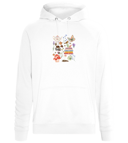 Autumn Vibes Design - Comfort unisex hoodie_WHITE_front