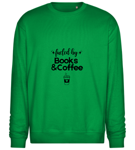 Books and Coffee Design - Comfort Essential Unisex Sweater