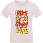 Slow but Sure Design - Comfort kids fitted t-shirt_LIGHT PINK_front