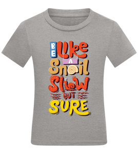 Slow but Sure Design - Comfort kids fitted t-shirt