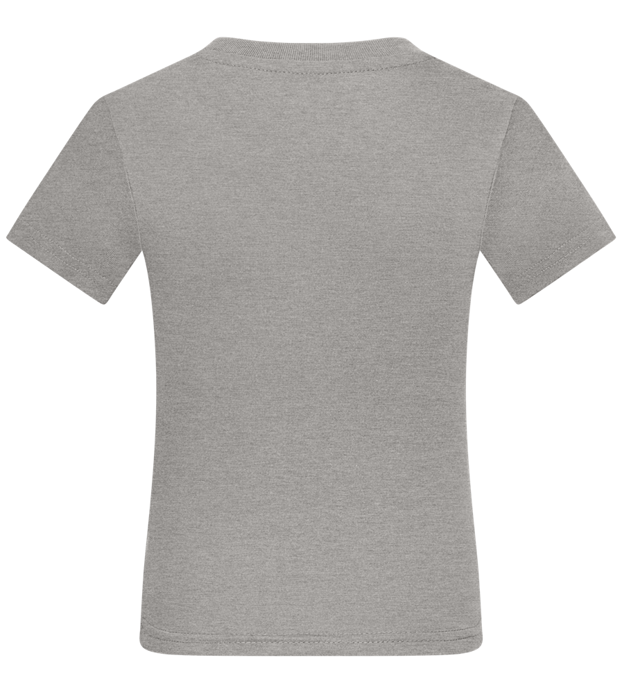 Slow but Sure Design - Comfort kids fitted t-shirt_ORION GREY_back