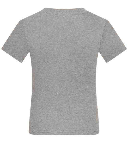 Slow but Sure Design - Comfort kids fitted t-shirt_ORION GREY_back