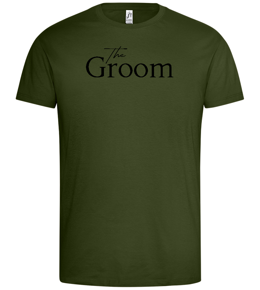 Wedding Design - Premium men's t-shirt_ARMY_front