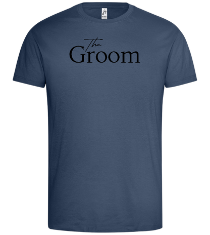 Wedding Design - Premium men's t-shirt_DENIM_front