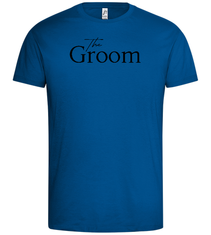 Wedding Design - Premium men's t-shirt_ROYAL_front