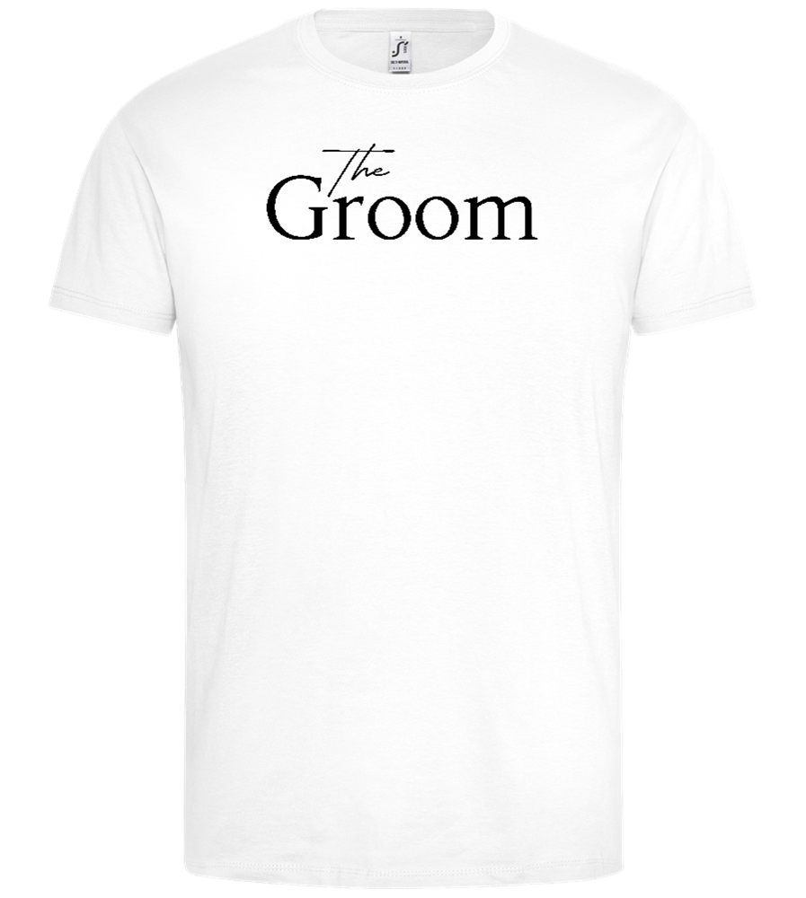 Wedding Design - Premium men's t-shirt_WHITE_front