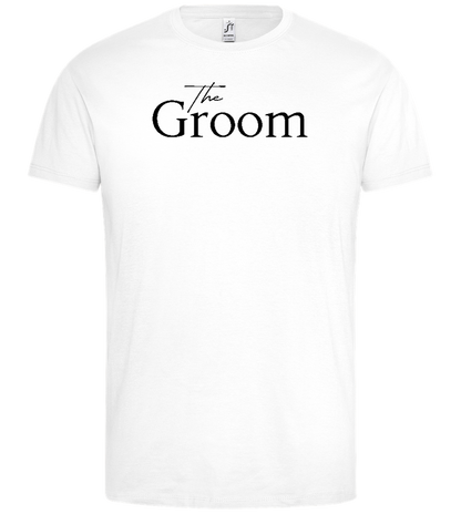 Wedding Design - Premium men's t-shirt_WHITE_front