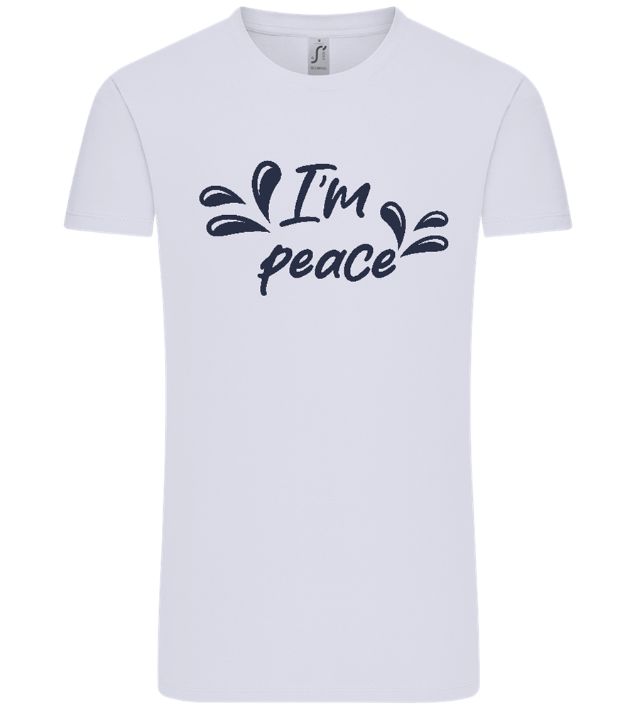 I'm Peace Design - Comfort Unisex T-Shirt_LILAK_front