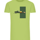 Retro F1 Design - Comfort men's fitted t-shirt_GREEN APPLE_front