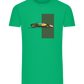 Retro F1 Design - Comfort men's fitted t-shirt_MEADOW GREEN_front