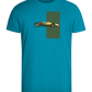 Retro F1 Design - Comfort men's fitted t-shirt_TURQUOISE_front