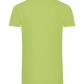 Retro F1 Design - Comfort men's fitted t-shirt_GREEN APPLE_back