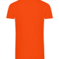 Retro F1 Design - Comfort men's fitted t-shirt_ORANGE_back