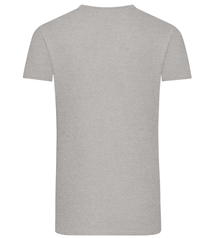 Retro F1 Design - Comfort men's fitted t-shirt_ORION GREY_back