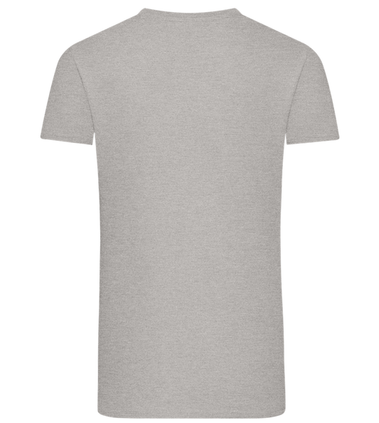 Retro F1 Design - Comfort men's fitted t-shirt_ORION GREY_back